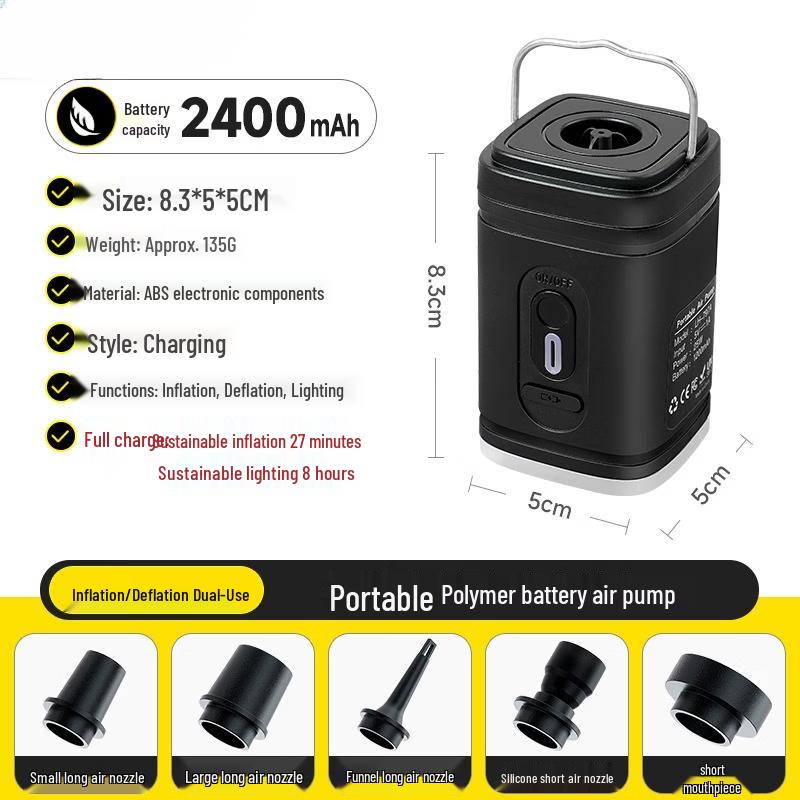 ZISIZ Portable Electric Air Pump One Size
