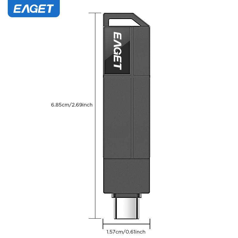 USB-Stick Typ C zu USB Multifunktionaler USB 3.2 Speicherstick Flash-Disk Typ-C Pendrive