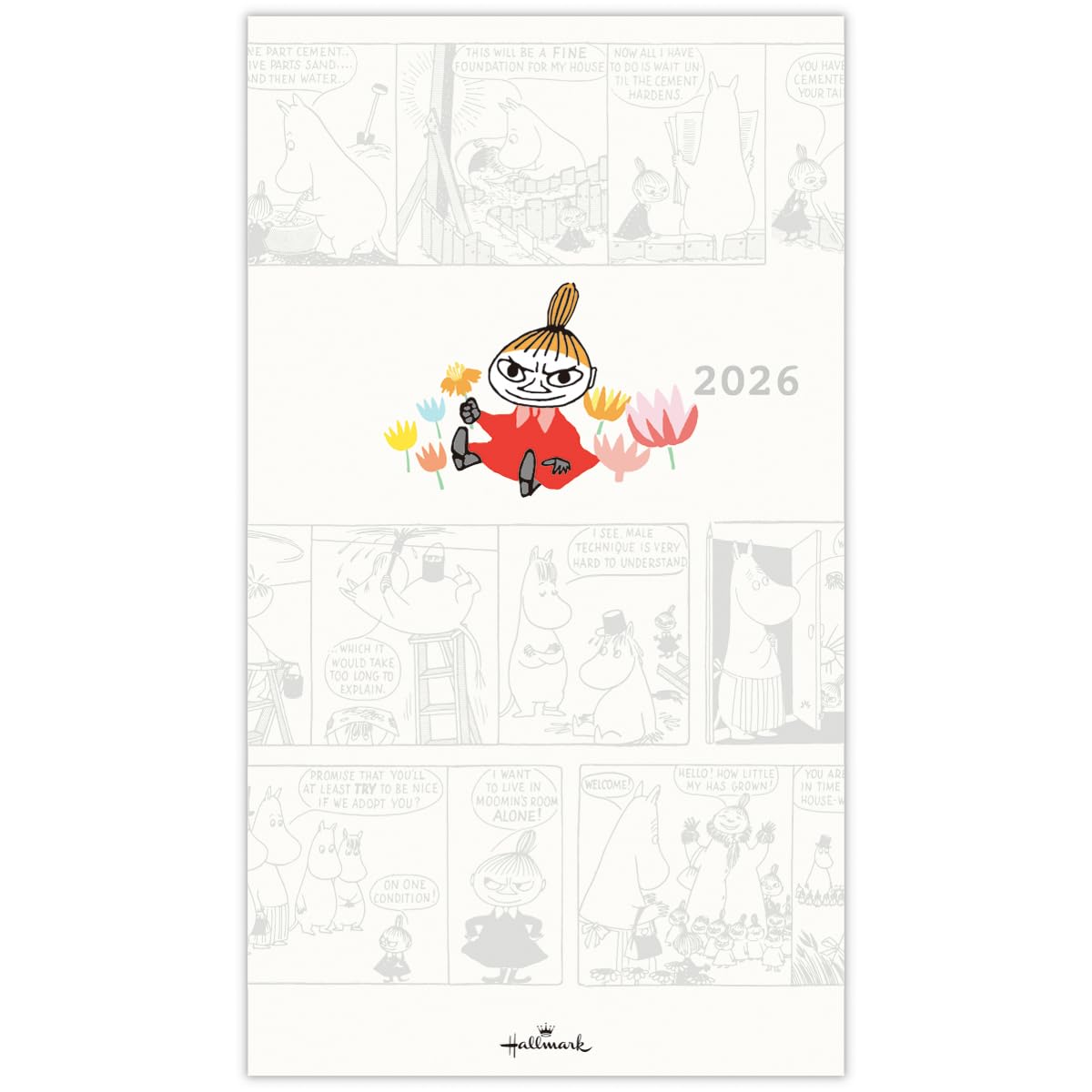 Hallmark Moomin Little My Planner 2026 Slim Monthly 845797 (Starts October 2025)