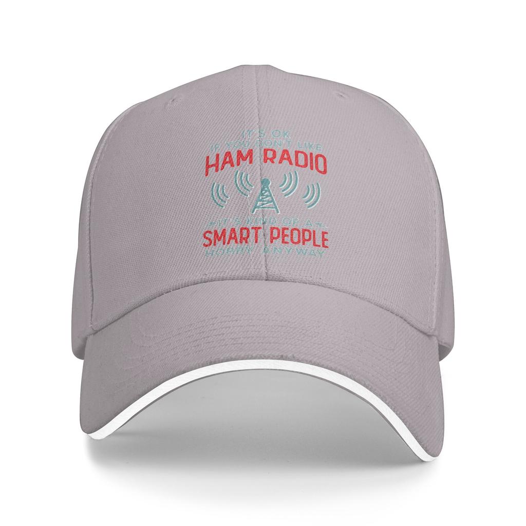 Amateur Ham Radio Casual Baseball Cap  Hunting Camping Hip Hop Hats Spring Hot Sale Unisex Men Fashion Baseball Caps