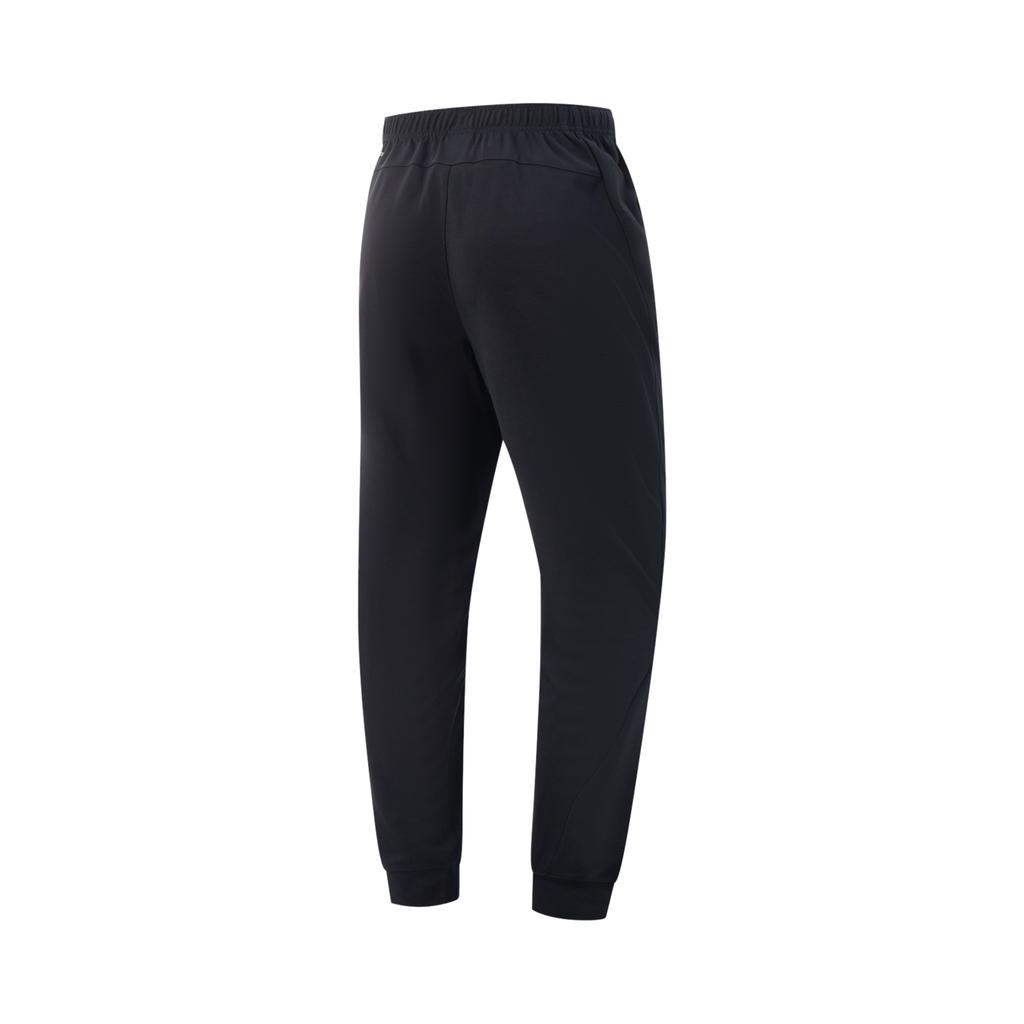 Li-Ning Comfortable Moisture-Wicking Knitted Sports Pants Women bottoms Black AKLV116-1