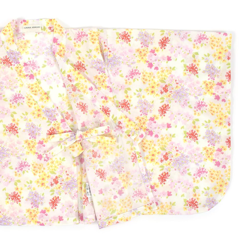 LAURA ASHLEY Yukata Set 110cm Amelie Yukata Set Dress Fajerwerki Festiwal Letni Festiwal Dziewczęcy Kolorowy Cukierkowy Styl NB701010 Dziecięcy