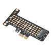 Transfer Expansion Card M.2 NVME to PCIeX1 Good Heat Dissipation Effect Stable Performance Computer AccessoriesPh41x1