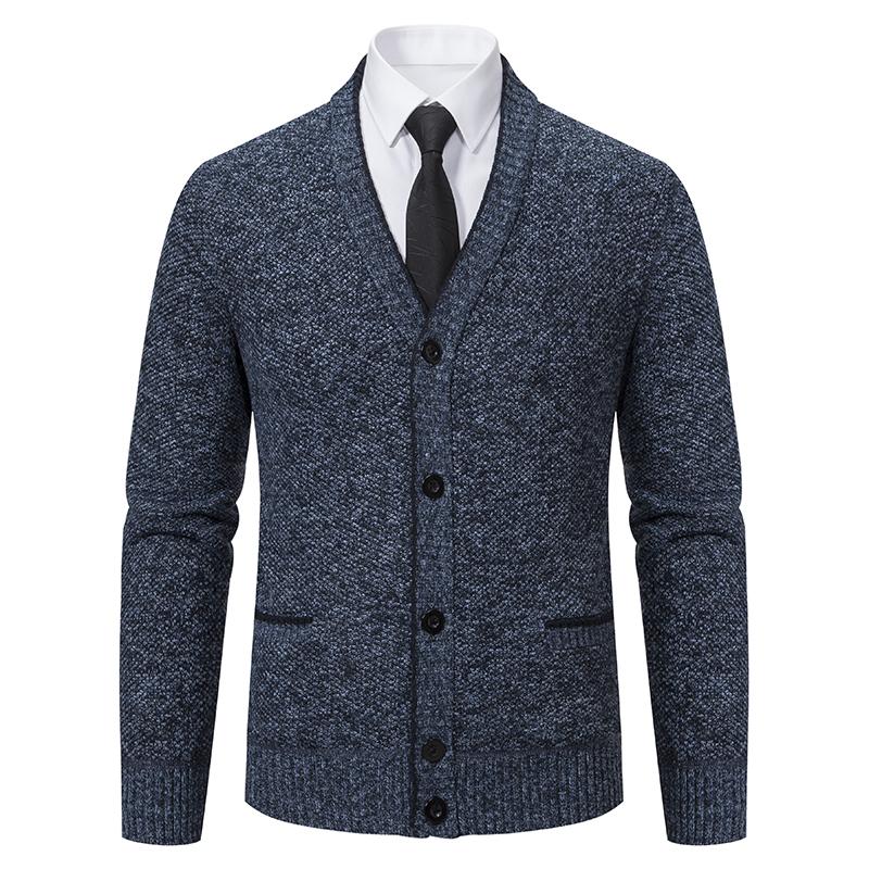 Cozy Up Cotton Cardigan genser for menn