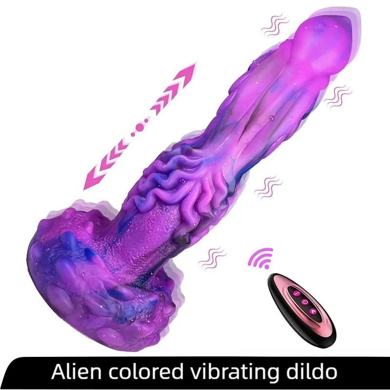 Alien Dildos Vibrating Monster Penis For Women Adult Sex Toys Big Dick Penetration Anal Dilator Vaginal Masturbation
