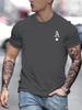 Unisexs Summer 100 Cotton Fashionable Casual Loose Classic Poker Card Aline Printed Sports Round Neck Short Sleeved Tshirt Top