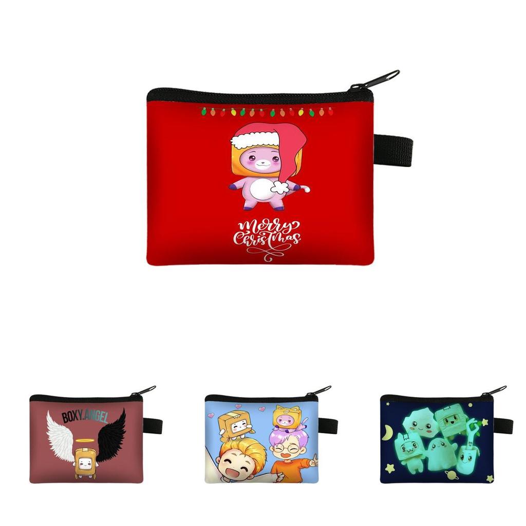 Stylish Lankybox Coin Purse High-quality Polyester Wallet For Secure Storage