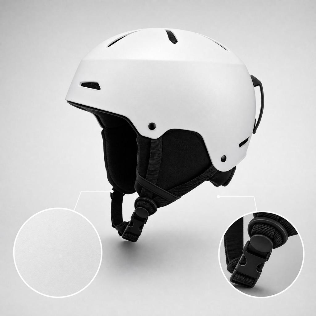 Winter Snowboard Helmet Matte Finish Adult Ski with Ventilation Ventilated for Adults,