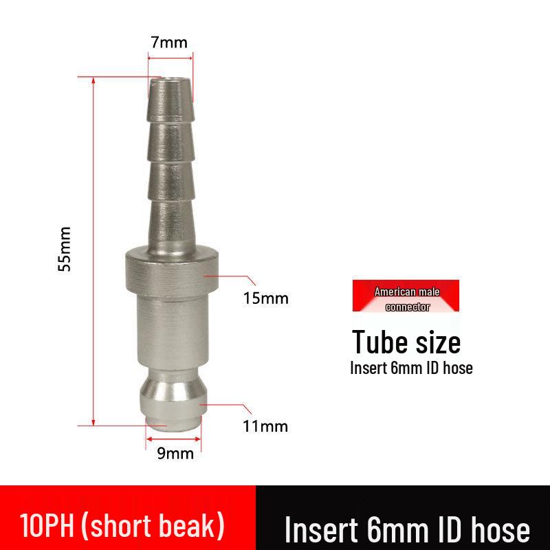 American NPT Quick Self-Locking Pneumatic Connector for Small Air Hammer Tools