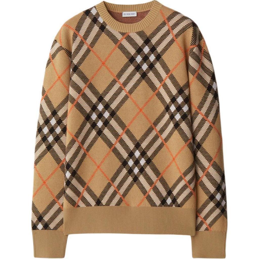 Burberry Nova Check long-sleeve jumper 80934971