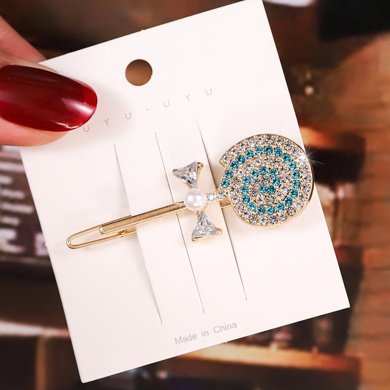Elegant Rhinestone Hairpins Women Girls Pearl Hair Clips Pins Barrettes Accessories BB Hairclip Hairgrip Headdress