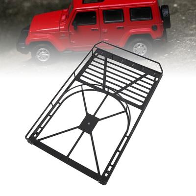 RC Car Roof Luggage Rack Metal Stylish Look Roof Luggage Carrier Tray for Axial SCX6 1/6 RC Car