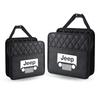 Car Seat Back Storage Bag Leather Hanging Sundry Organizer Box For Jeep Renegade Compass Grand cherokee wk2 Wrangler Accessories