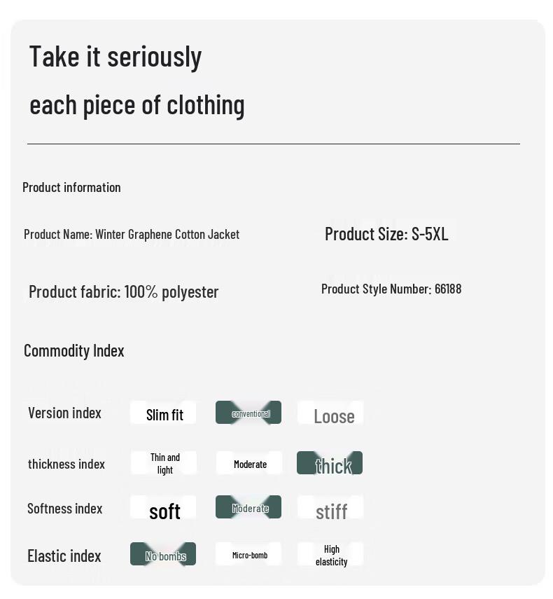 PNJ Men's Windproof Hooded Padded Jacket