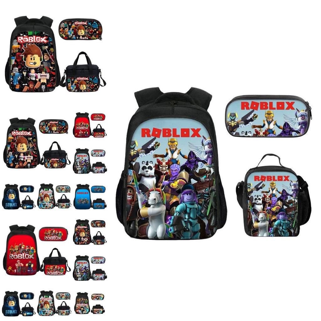 Roblox Backpack Set 3 Pieces For Travel Sports And More