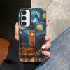 Van Gogh Starry Sky Oil Painting Phone Case for Samsung Galaxy S25 S25Ultra S24 Ultra S23 A56 A16 S23Ultra S20 FE A36 A26 Soft