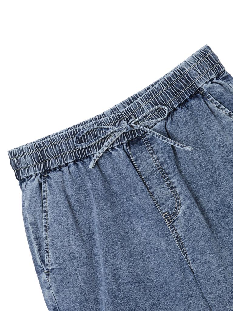 Eider Cool Flex Women'S Denim Elastic Waist Pants_Light Denim