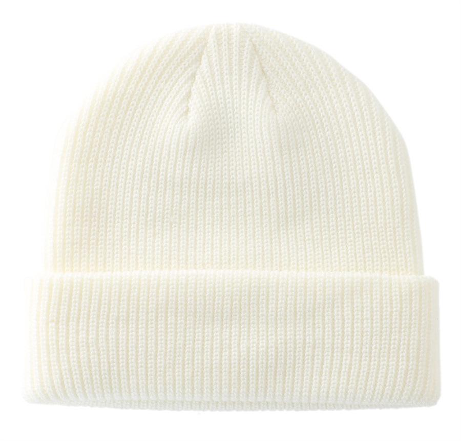 Solid color warm knitted hat thickened wool hat autumn and winter candy color fashionable men's and women's extra pullover hat
