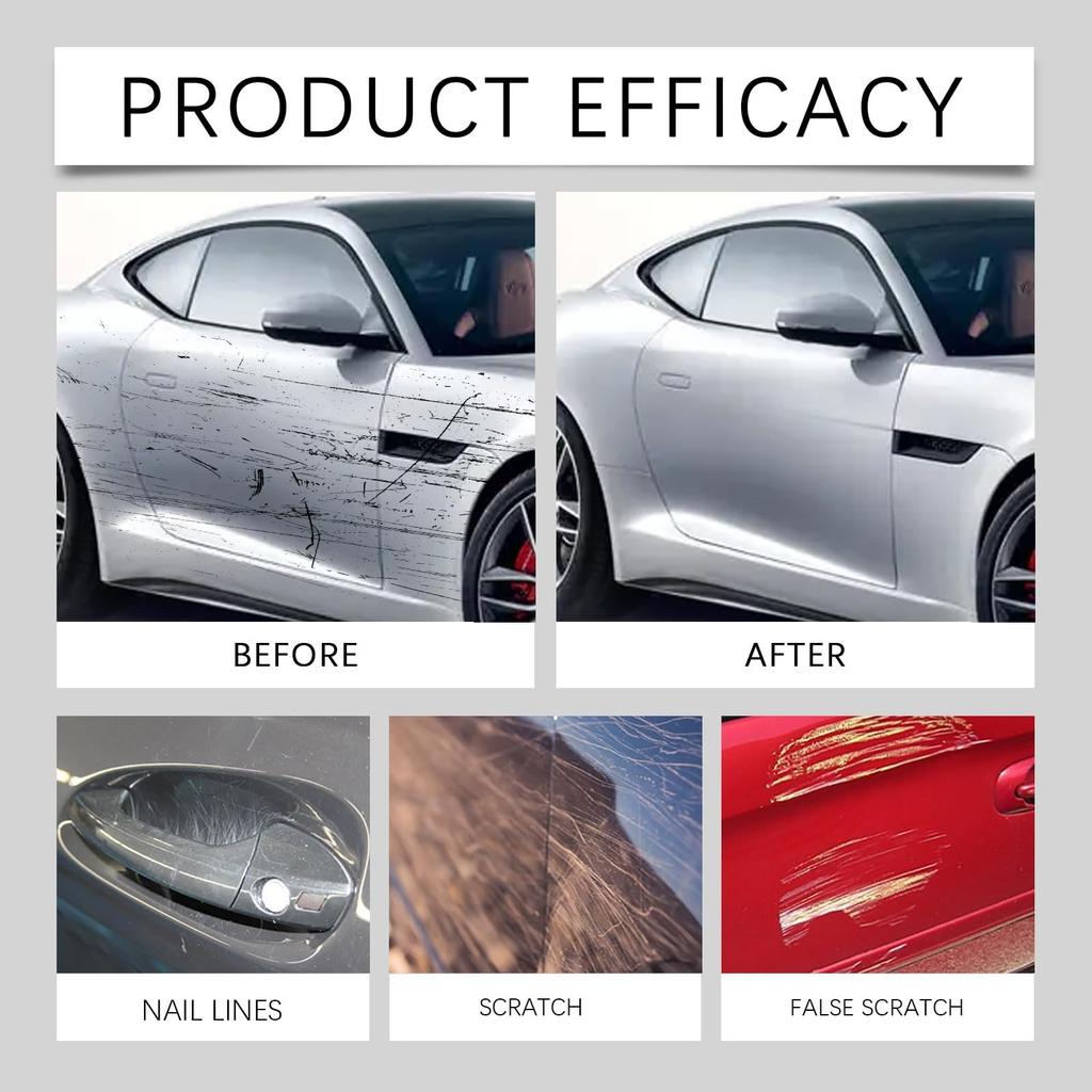 Car Scratch Remover Pen, 2025 Upgraded Car Scratch Remover Filler,Scratch Remover Applicator 8ml