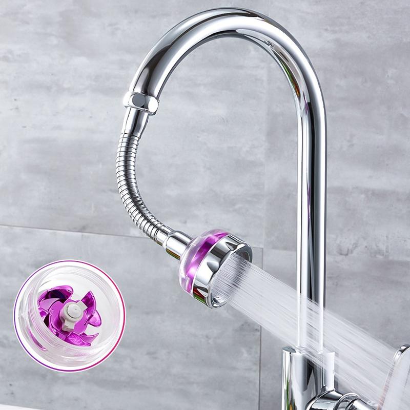 Küchenarmatur Perlatore Turbo-Duschkopf 360° Drehung Spritzschutz Armatur Waschbecken Universelles Verlängerungsrohr Lüfterfilter