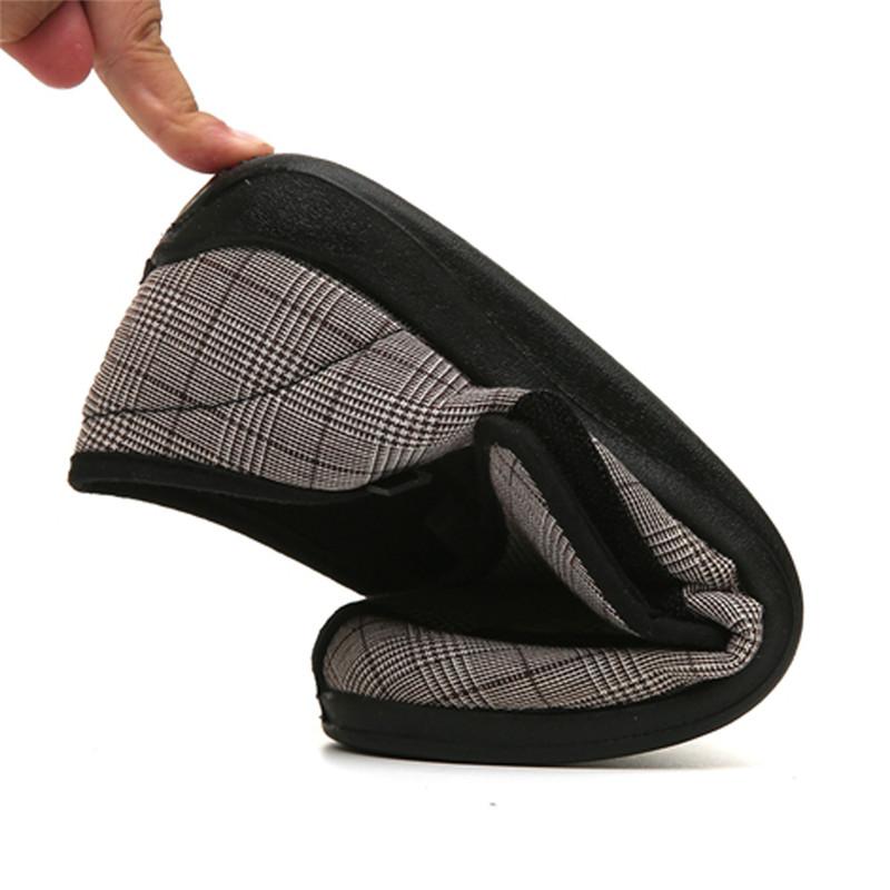 Men's Wide Width Diabetic Shoes, Adjustable Closures Memory Foam Shoes for Elderly Arthritis Edema