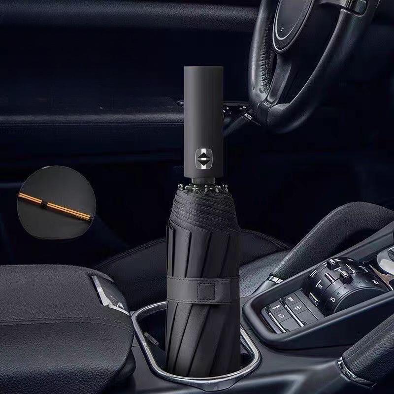 Parapluie automatique Parasol ensoleillé et pluvieux, parapluie d'affaires pour femmes, parapluies pliants coupe-vent