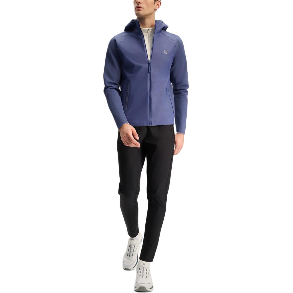 FILA Fitness Jacket Men's Bright Gray Blue A11M441704F-BU