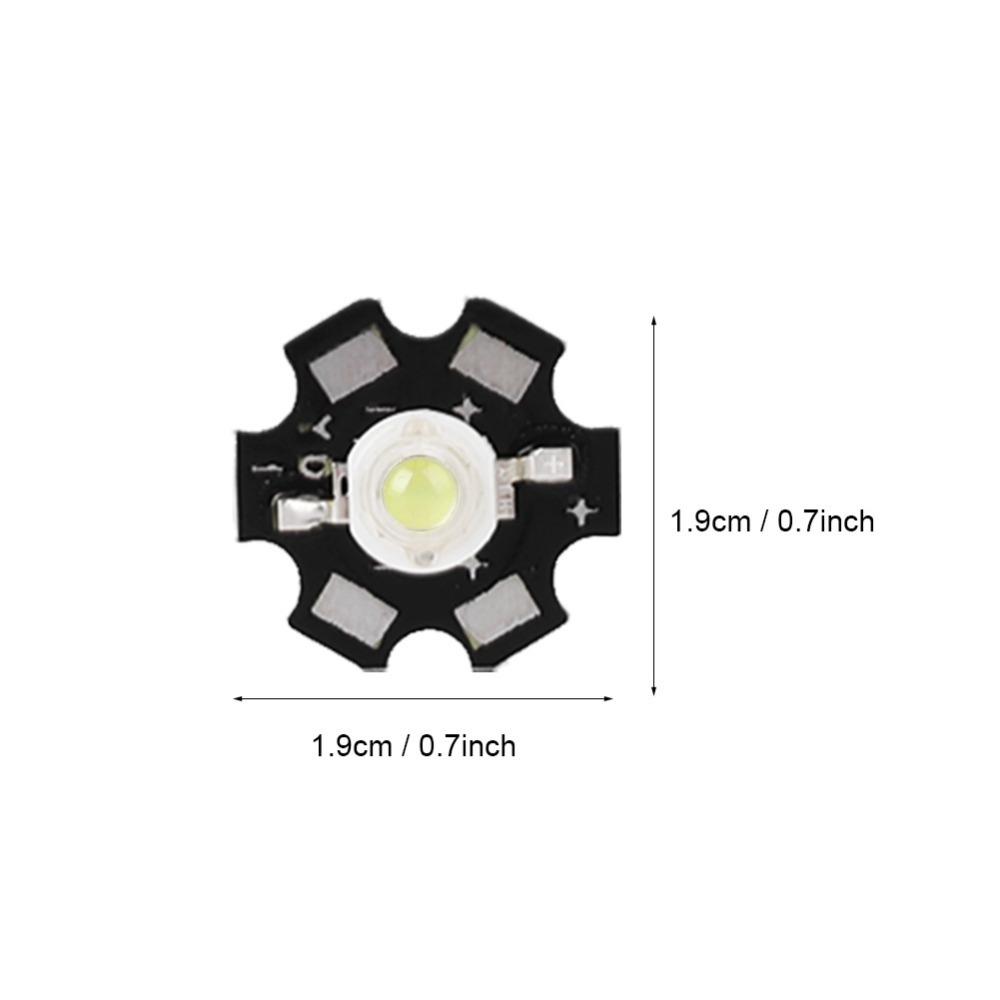 25pcs 260-280LM LED Bead Spotlight Bulb Aluminum Substrate LED Chip Light LED Bulb  DIY Lighting