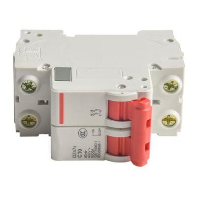 Circuit Breaker Cutting Edge 2 Pole 20A Circuit Breaker with 10000A Breaking Capacity and Long Mechanical Life