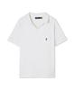 POLO RALPH LAUREN Custom Slim Fit Terry Polo Shirt - White