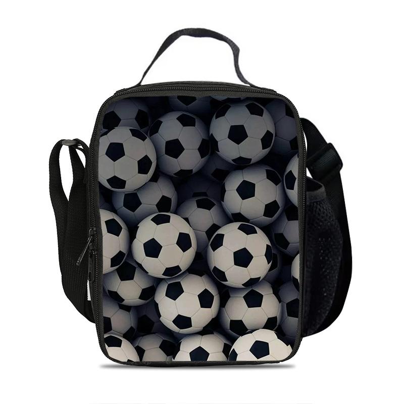 Glaceur de football isolation nouveau style style sportif impression football jeunesse meilleur partenaire pour les étudiants et étudiantes allant à l'école