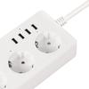 Listwa sieciowa przedłużacz 4 gniazda 4xUSB 2100 mA kabel 1.5 m Tuya