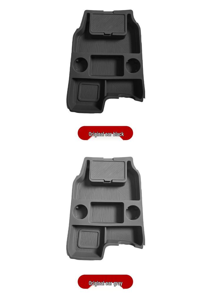 Silikon-Aufbewahrungs-Organizer für die Mittelkonsole des Toyota Sienna/Grand Highlander