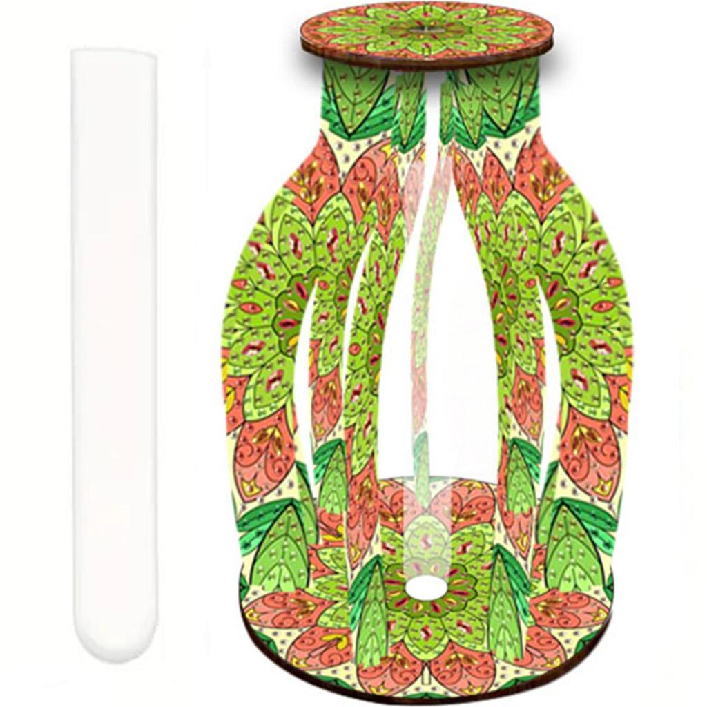 Diamond Painting Flower Vase 5D DIY Diamond Painting Desk Ornament Flower Vase for Home Office Decor