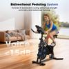 Formill QK116C Magnetic Exercise Bike 6KG Flywheel Adjustable Seat & Handlebar LCD Display Silent Indoor Cycling Bike for Home Fitness