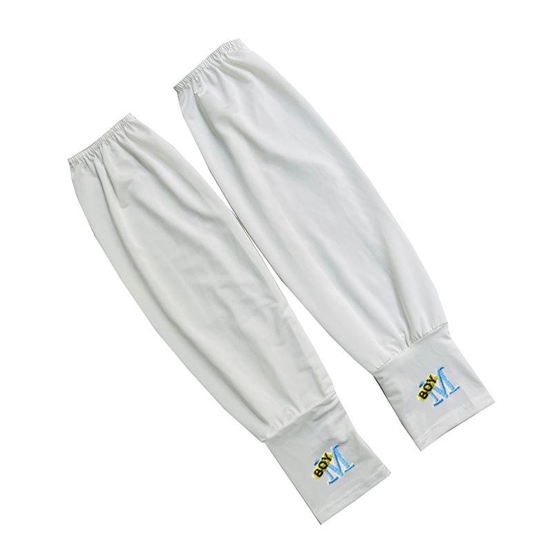 Men's Summer UV Protection Ice Silk Arm Sleeves for Outdoor Sports, Driving, and Cycling