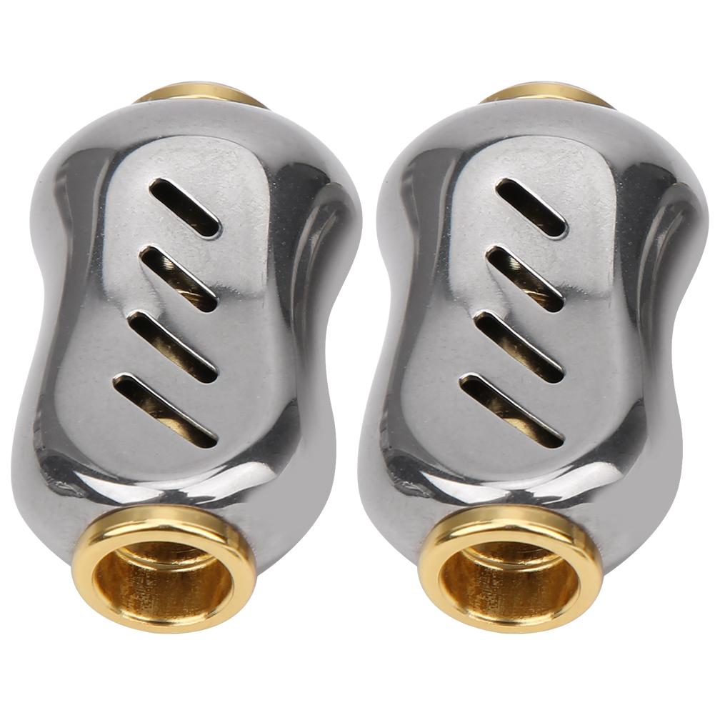 Stainless Steel Fishing Rocker Arm Handle Reel High Strength AntiCorrosion Modified Parts(Gun Gold )