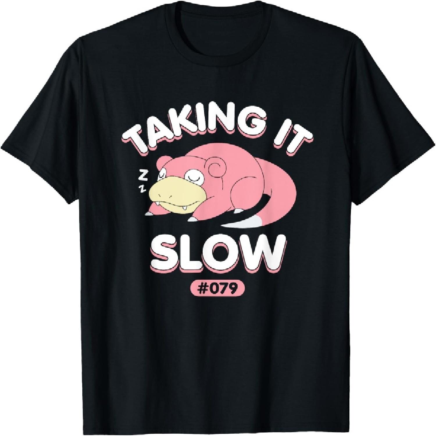 Pokémon - Slowpoke Taking It Slow T-Shirt S разноцветный
