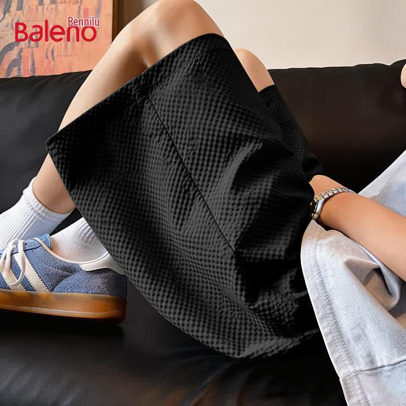 Baleno Men's Seersucker Quick-Dry Shorts
