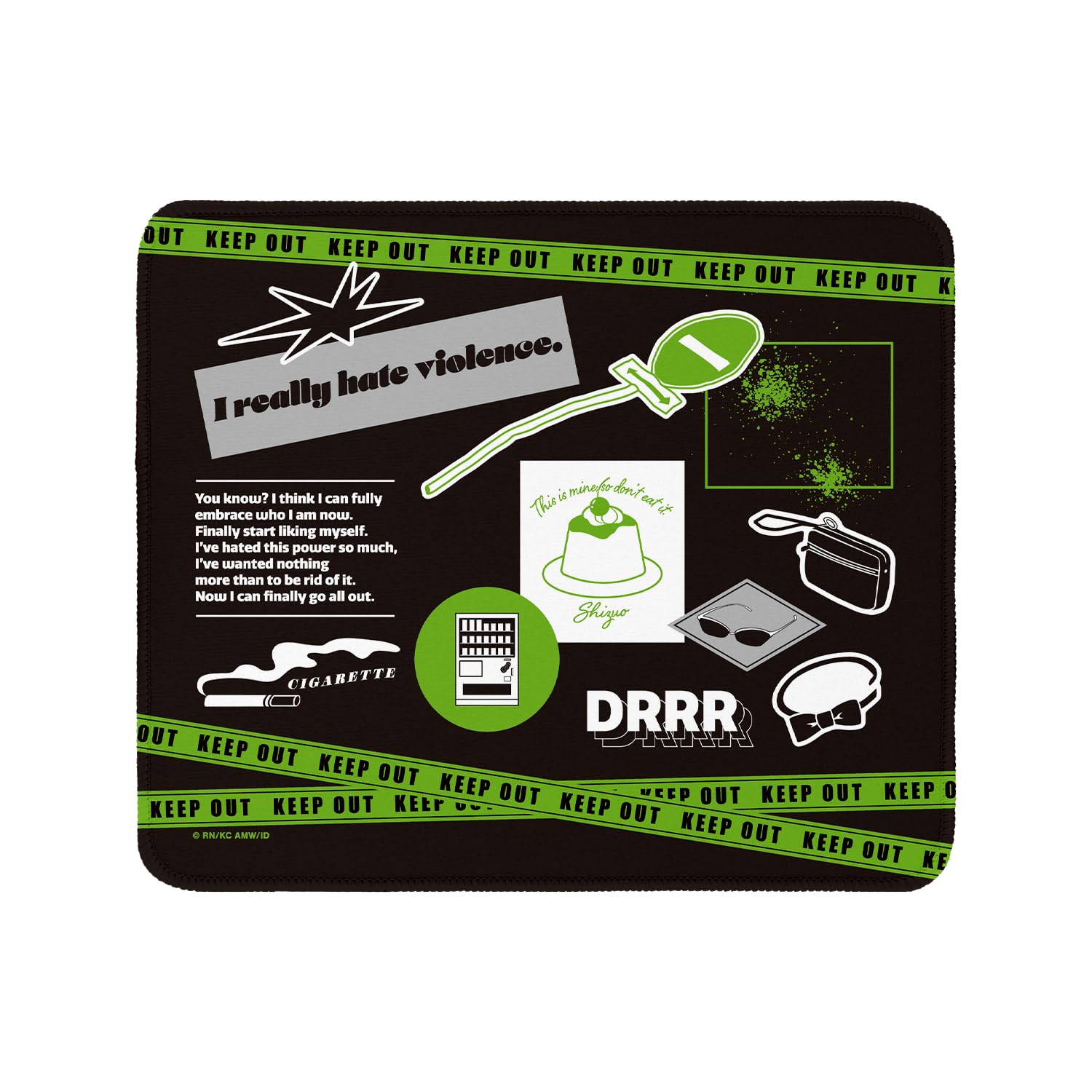 

TV Anime x Shizuo Heiwajima ar Unity Motif Mouse Pad Durarara!! 2