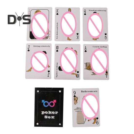 Adult Card Game for Couples Couples Poker Game Playing Position Challenges Adult Party Game for Relationship Enhancement