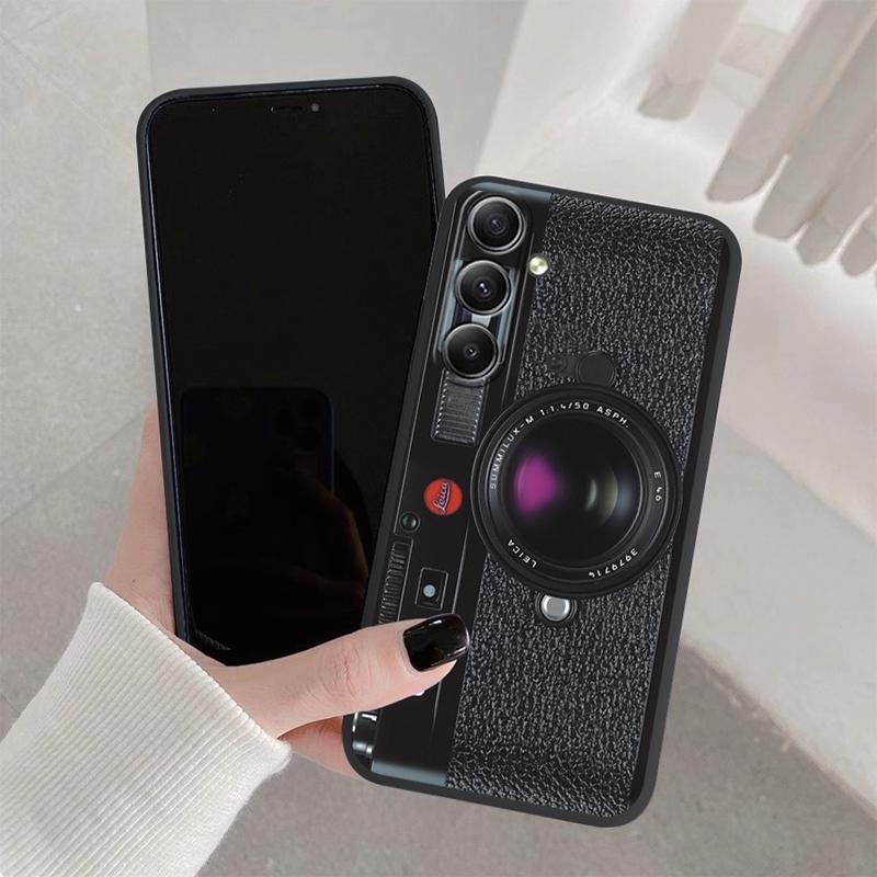 

Забавный чехол для камеры для iPhone Samsung A55 S24 FE S25 M35 A06 Xiaomi Redmi Note 13 Pro 14C Huawei Honor 200 противоударный матовый чехол для телефона с защитой от царапин Samsung Galaxy A51 4G