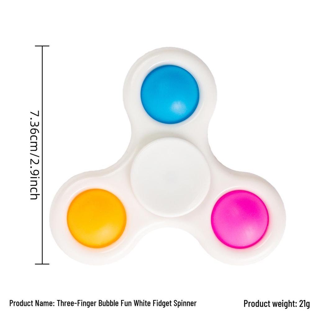 Fidget Spinner Bubble Pop Stress Relief Toy