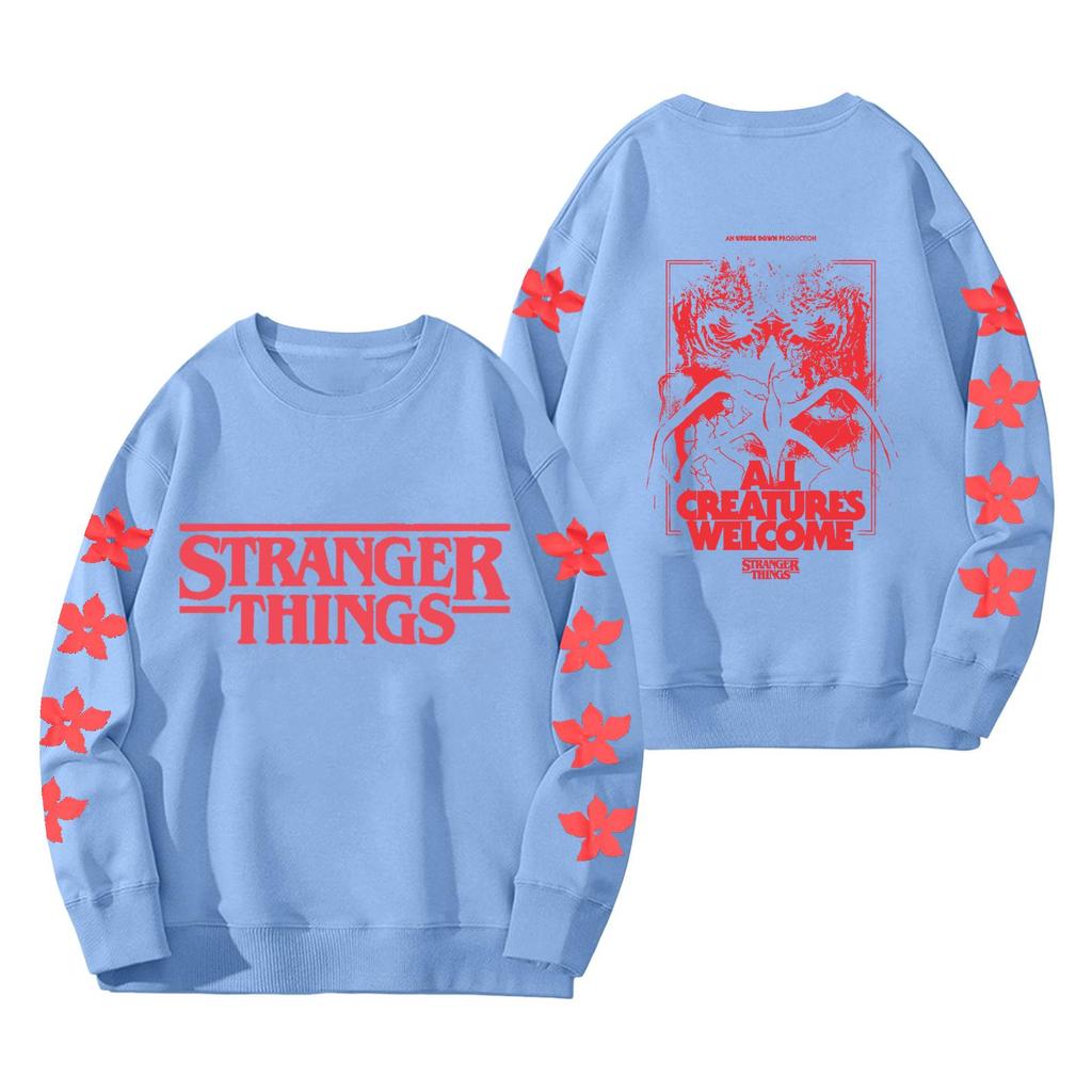 Women's Fashionable And Casual Long Sleeve Round Neck Printed Sweatshirt