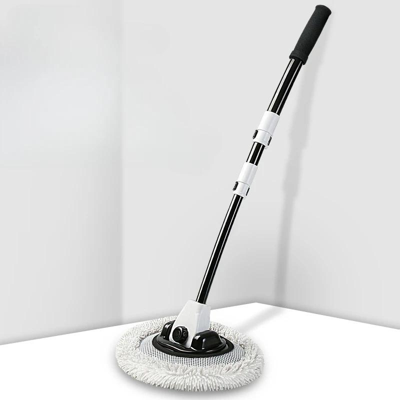 Car Wash Brush with Telescoping Long Handle Soft Chenille Microfiber Mop for Auto Window Cleaning