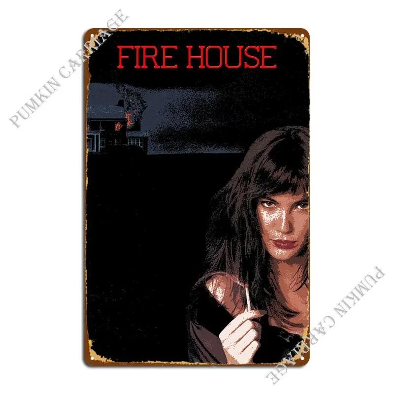 Firehouse Metal Plaque Poster Club Vintage Designer Club Pub Tin Sign Poster 20x30cm(7.8x11.8inch)