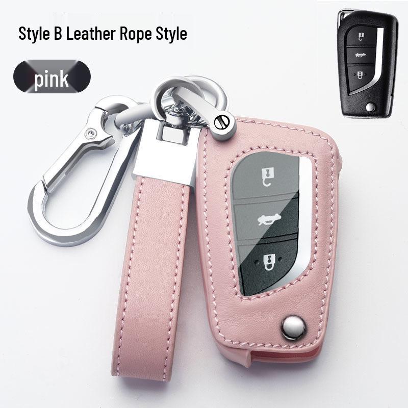 Toyota Key Cover for Corolla, Camry, RAV4, Levin, CHR, Highlander, Zixuan, Rongfang, IZOA