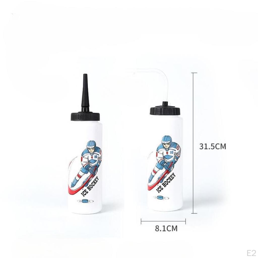 Láhev na vodu pro lední hokej, velká kapacita 1 l, pro cyklistiku/trénink/fotbal