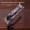 ZISIZ Disposable Plastic Ice Jelly Spoon