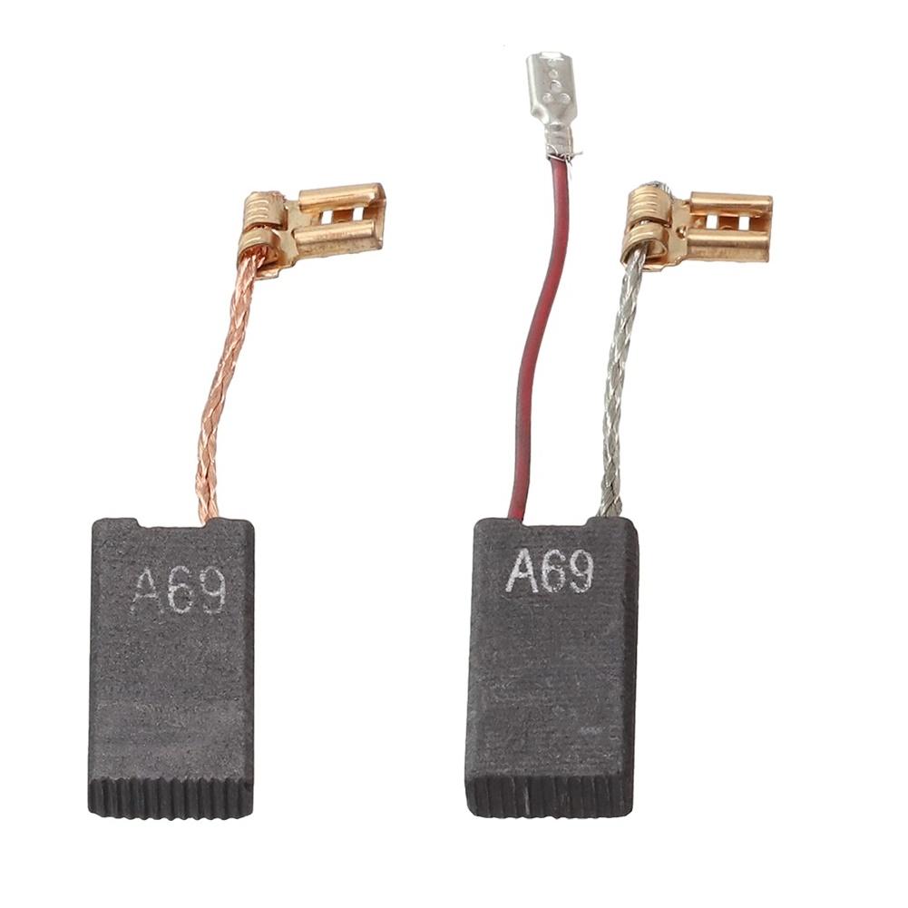 2pcs Carbon Brushes 1617014135 For 11235EVS 11241EVS Rotary Hammer For GBH5-40DE GSH 5-CE GSH 5 E GBH7-45DE GBH7-45D